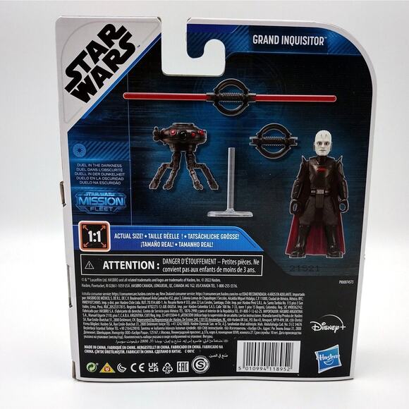 Star Wars Mission Fleet Grand Inquisitor w Probe Droid Action Figure Kenobi New - Picture 2 of 3